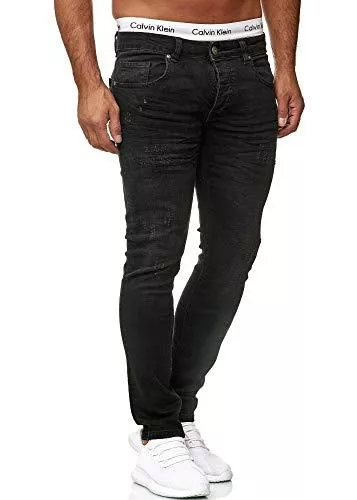 OneRedox Jeans OneRedox Designer Herren Jeans Hose Slim Fit Jeanshose Basic Stretch