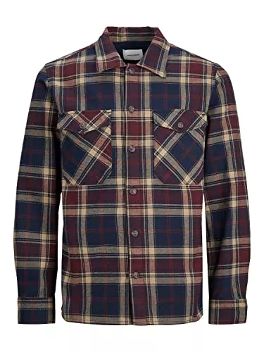 JACK & JONES Hemden JACK & JONES Male Karohemd Comfort Fit Karohemd