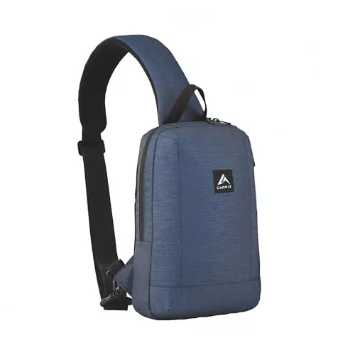 CARRIZ Taschen & Rucksäcke Crossbody-Rucksack für Herren und Damen, Schultertasche, Umhängetasche, Reisen, Wandern, lässiger Tagesrucksack, CRB02