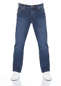 Wrangler Jeans Wrangler Herren Jeans Regular Fit Texas Stretch Hose Authentic Straight Jeanshose Denim Baumwolle Schwarz Blau Grau w28 w29 w30 w31 w32 w33 w34 w36 w38 w40 w42 w44