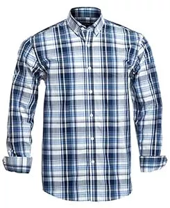 Double Pump Hemden Double Pump Mens Button Down Shirts Cotton Long Sleeve Shirts Regular Fit