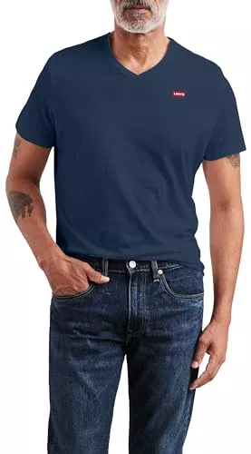 Levi's T-Shirts Levi's Herren Original Housemark V-Neck T-Shirt