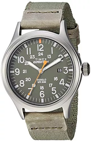 Timex Uhren Timex Unisex- Armbanduhr Expedition Scout Analog Quarz Nylon