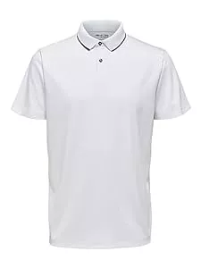 SELECTED HOMME Poloshirts ONLY Herren Slhleroy Coolmax Ss Polo B Noos