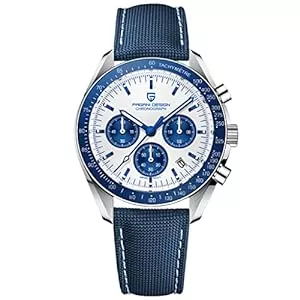 RollsTimi Uhren Pagani Design 1701 V3 Moon Armbanduhr Herren Quarz Chronograph Uhren Japan VK63 Uhrwerk Edelstahl Wasserdicht Sportuhr