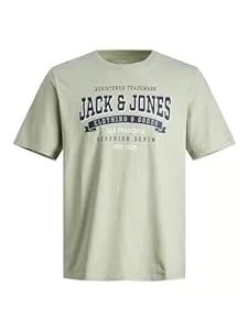 JACK & JONES T-Shirts JACK & JONES Herren Kurzarmhemd