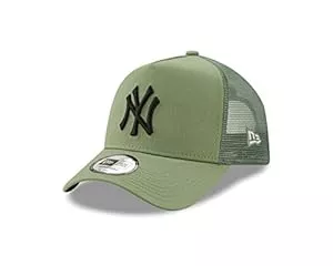 New Era Hüte & Mützen New Era New York Yankees League Essential Jade A-Frame Adjustable Trucker Cap