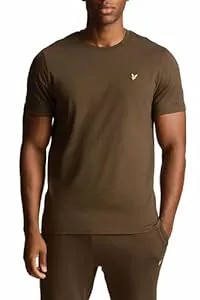 Lyle & Scott T-Shirts Lyle & Scott T-Shirt Herren | mit Rundhals-Ausschnitt und kurzen Ärmeln | mit goldenem Adler-Logo auf der Brust | XS — XXL