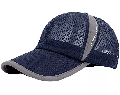 AIEOE Hüte & Mützen AIEOE Mesh Cap Snapback Leichte und Schnelltrocknend Kappe Unisex Baseballcap Atmungsaktiv Outdoor Caps für Sommer Erwachsener Kappe