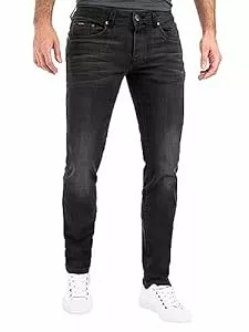 Peak Time Jeans Peak Time Herren Jeans Slim Fit Hose mit elastischem Stretch Bund Mailand