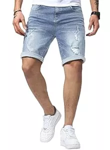 Meilicloth Shorts Meilicloth Jeans Shorts Kurze Herren Shorts Sommer Denim Western Casual
