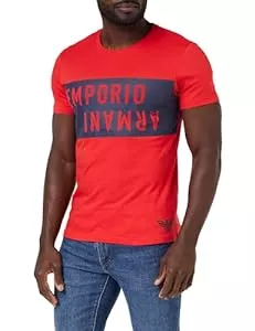 Emporio Armani T-Shirts Emporio Armani Herren Bold Logo Crew Neck T-Shirt