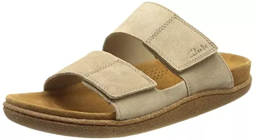 Clarks Sandalen & Slides Clarks Herren Pilton Strap Schiebe-Sandalen