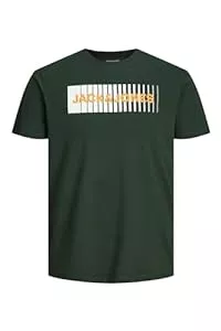 JACK & JONES T-Shirts JACK & JONES Male T-shirt Logo Rundhals T-shirt