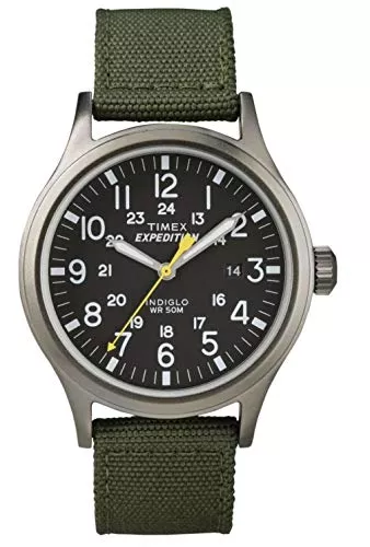 Timex Uhren Timex Unisex- Armbanduhr Expedition Scout Analog Quarz Nylon