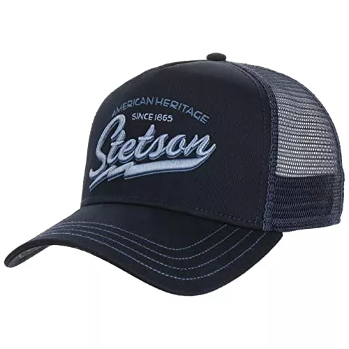 Stetson Hüte & Mützen Stetson Grew Up Trucker Cap - Truckercap Herren - Meshcap größenverstellbar - Basecap mit Mesh-Einsatz - Baseballcap Frühjahr/Sommer - Schirmmütze