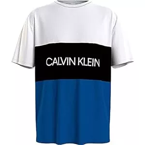 Calvin Klein T-Shirts Calvin Klein Underwear Relaxed Crew Colourblock T-shirt L