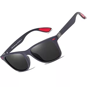 DUCO Sonnenbrillen & Zubehör DUCO Retro Sonnenbrille für Herren und Damen zum Fahren Radfahren Angeln Golf 2146
