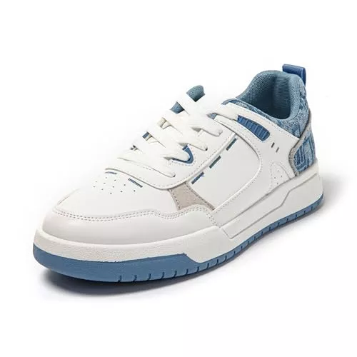 JOMIX Sneaker & Sportschuhe JOMIX Herren Laufschuhe Leichte Leder Sneaker Freizeit Turnschuhe Atmungsaktiv Straßenlaufschuhe