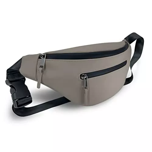 3KIND Taschen & Rucksäcke 3KIND - Bauchtasche Damen & Herren - Ohne Logo - hochwertige Brusttasche, stylische Umhängetasche, elegante Crossbody Bag, Hüfttasche für Urlaub, Festivals Sport & Reisen - Sling Bag - wasserabweisend