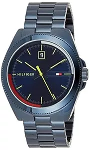 Tommy Hilfiger Uhren Tommy Hilfiger Analog Quarzuhr für Herren Edelstahl-Mesh Gliederarmband