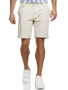 Indicode Shorts Indicode Herren Cuba Chino Shorts mit 5 Taschen | Bermuda Herren Chino Shorts f. Männer