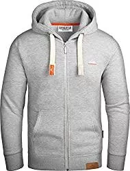 Grin&amp;Bear Strickjacken Grin&amp;Bear Schwerer Herren Kapuzenpullover Kapuzenjacke Hoodie