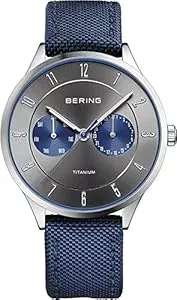 BERING Uhren BERING Herren Uhr Quarz Movement - Titanium Collection mit Titan und Saphirglas 11539-873