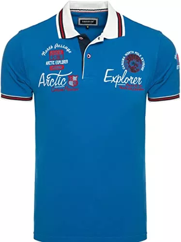 Carisma Poloshirts Carisma Casual Herren Poloshirt Kurzarm T-Shirt Regular Fit mit Hochwertigen Stickerei 4634