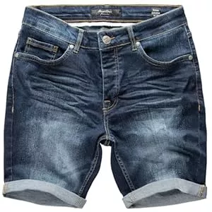 Amaci&Sons Shorts Amaci&Sons Herren Jeansshorts Bermuda Männer Kurze Hose Regular Fit 7981