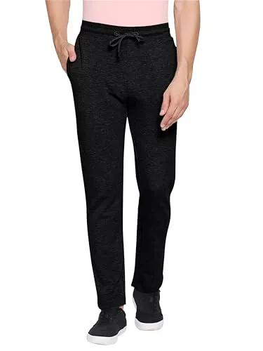 Love My Fashions Hosen Love My Fashions® Einfarbige Trainingshose für Herren – offener Saum, elastische Trainingshose mit Reißverschlusstaschen – Freizeit- und Sport-Jogginghose für Herren