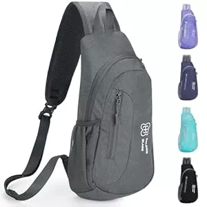 Yarmiene Taschen & Rucksäcke Yarmiene Herren-Rucksack mit einer Schulter, Outdoor-Sporttasche, Camping, Bergsteigen, Fahrrad