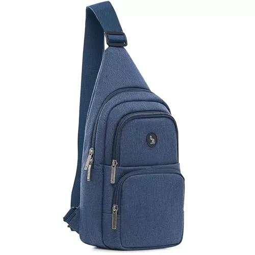OIWAS Taschen & Rucksäcke OIWAS Einschulder Crossbody Reisetasche Männer und Frauen Sling Schultertasche Herren Brusttasche Kleine Umhängetasche für Reisen