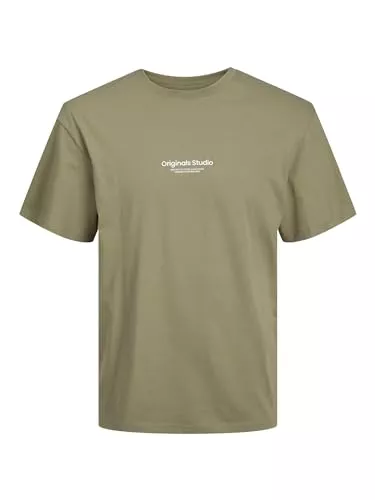 JACK & JONES T-Shirts JACK & JONES Male T-Shirt Gedruckt Rundhals T-Shirt