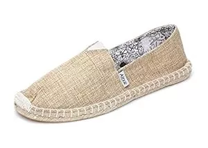 Altxic Flache Schuhe Altxic Herren Comfort Canvas Slip auf Espadrilles Flat