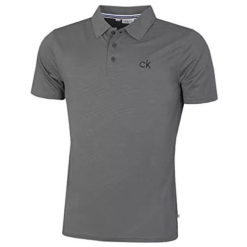 Calvin Klein Poloshirts Calvin Klein Herren Zentral Eco Leichte Feuchtigkeit Wicking Golf-Polo-Hemd
