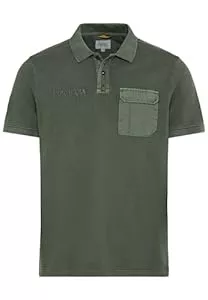 camel active Poloshirts camel active Herren Piqué Poloshirt aus zertifiziertem Organic Cotton