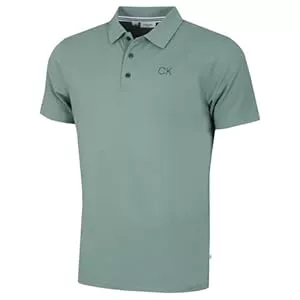 Calvin Klein Poloshirts Calvin Klein Herren Zentral Eco Leichte Feuchtigkeit Wicking Golf-Polo-Hemd