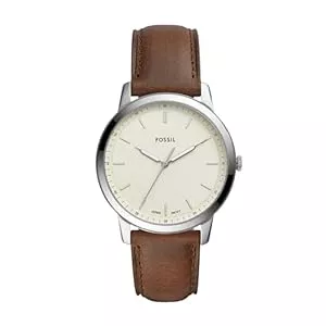 Fossil Uhren Fossil Minimalist Uhr Für Herren, Quarzwerk Mit Edelstahl- Oder Lederarmband