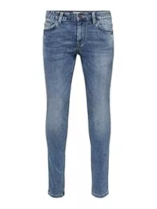 ONLY & SONS Jeans ONLY & SONS Male Slim Fit Jeans ONSLOOM Niedrige Taille Slim Fit Jeans