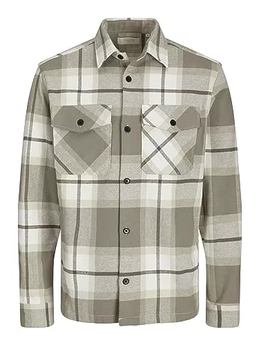 JACK & JONES Hemden JACK & JONES Male Overshirt Comfort Fit Overshirt