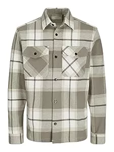 JACK & JONES Hemden JACK & JONES Male Overshirt Comfort Fit Overshirt