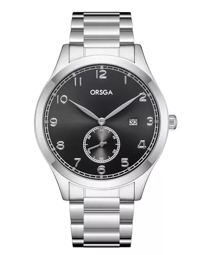 CIVO Uhren CIVO Herren Uhr Edelstahl Armbanduhr Analog Wasserdicht Herrenuhr Silber Groß Zifferblatt Quarz Männer Uhren mit Datumskalender