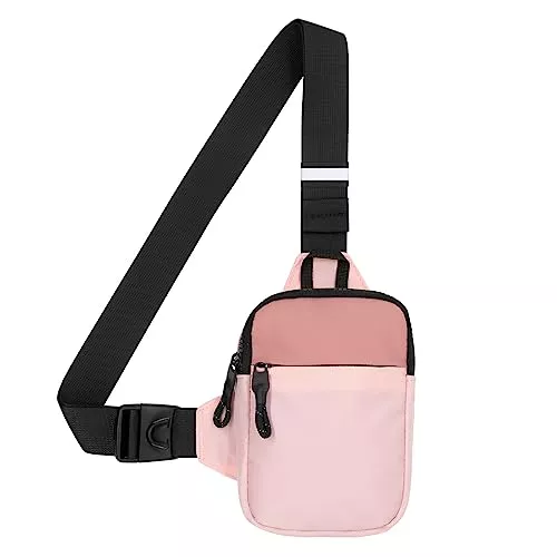 Long Keeper Taschen & Rucksäcke Long Keeper Sling Bag Brusttasche Klein Herren Damen - Schultertasche Wasserdicht Schulter Umhängetasche Klein Crossbody Handytasche zum Reisen Outdoor