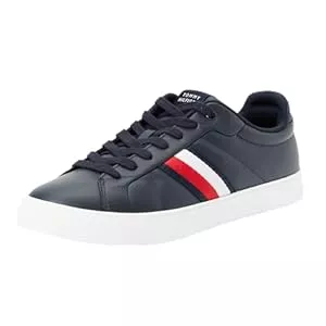 Tommy Hilfiger Sneaker & Sportschuhe Tommy Hilfiger Herren Sneaker Icon Court Stripes Low Top