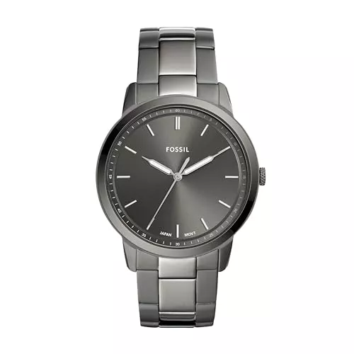 Fossil Uhren Fossil Minimalist Uhr Für Herren, Quarzwerk Mit Edelstahl- Oder Lederarmband