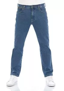 Wrangler Jeans Wrangler Herren Jeans Regular Fit Texas Stretch Hose Authentic Straight Jeanshose Denim Baumwolle Schwarz Blau Grau w28 w29 w30 w31 w32 w33 w34 w36 w38 w40 w42 w44