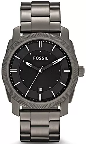 Fossil Uhren FOSSIL Machine Uhr für Herren, Quarzwerk mit Edelstahl- oder Lederarmband