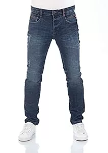 riverso Jeans riverso Herren Jeans Hose RIVCaspar Slim Fit Jeanshose Used Look Baumwolle Denim Stretch Schwarz Blau Grau w29 w30 w31 w32 w33 w34 w36 w38 w40