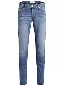 JACK & JONES Jeans JACK & JONES Herren Slim Fit Jeans Glenn Skinny Tapered JJI Glenn ORIGINAL AM